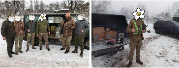 Передали допомогу нашим захисникам