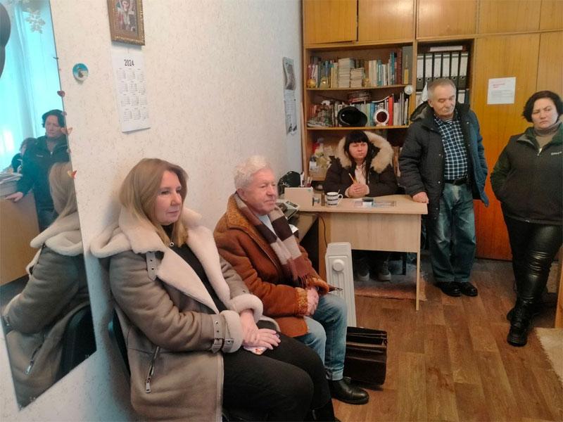 Зустріч з керівництвом Музею військової звитяги в селі Лютіж