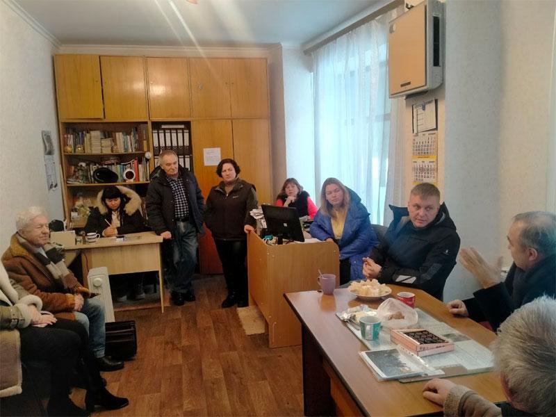 Зустріч з керівництвом Музею військової звитяги в селі Лютіж